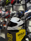 Skold Full Beyaz Kask Parlak