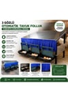 3 GÖZLÜ OTOMATİK FOLLUK GALVANİZLİ PİT PİRE YAPMAZ