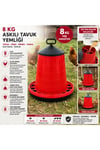 8 Kg Yemlik Tavuk Hindi Ördek Yarka