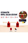 Nipel suluk sistemi 40cm 2 kapalı çanaklı