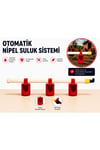Nipel suluk sistemi 60cm 3 kapalı çanaklı