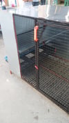 Tavuk Kafesi Folluklu Taban Izgaralı Galvaniz sistem