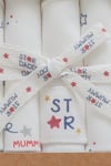 % 100 Pamuk Family Star 7 Li Bebek, Ağız Mendili 20x20 Cm Yeni Sezon 2026
