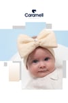 %100 Pamuk Kız Bebek Fiyonk Detaylı Saç Bandı Bandana (1-24 ay arası)
