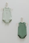 2'li Basic Kaşkorse Erkek Bebek Body Seti
