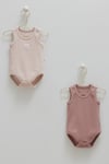 2'li Basic Kaşkorse Kız Bebek Body Seti