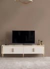 Alyans Gold Lcd Tv Sehpası