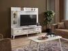 Floransa Lcd Tv Sehbası Table Top Zümrüt Üst Fonlu (Beyaz) - 180