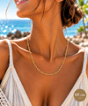 14K KAPLAMA KOLYE