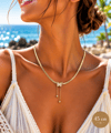 14K KAPLAMA KOLYE