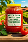 G. ANTEP DOĞAL EV TİPİ KATKI MADDESİZ DOMATES SALÇASI 3 Kg