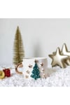 24k sıvı altın dekorlu Pine Mug