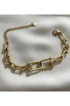 316.L Çelik gold tiffny bileklik