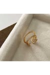3'lü görünüm zirkon taş earcuff