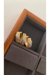 3'lü set gold küpe