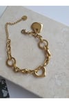 Çelik 316.L Kalp Charm Bileklik
