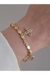 Çelik Charm Gold Stainless Steel Logolu Kararmalara Karşı Dayanıklıdır 17+5cm