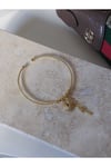 Çelik kalp anahtar gold kelepçe