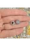 Çelik mini top charm