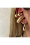 Gold Çizgi Detay Earcuff