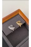 Kuğu earcuff kıkırdak küpe