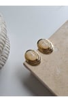 Lust Gold Detay Vintage Görünümlü Küpe