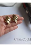 Özel seri luss gold küpe