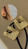 Serenay gold küpe