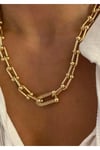 Tifany gold kolye
