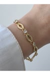 Xuping Dalina Gold Bileklik Xuping damgalı kararmalara karşı dayanıklıdır