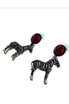 Zebra küpe