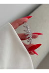 Zirkon Taş Lunny Gümüş Earcuff