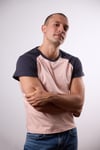 Raglan Baby Tee | Pembe Füme
