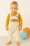 Bebek Tulum ve Tişört Takımı Uzun Kollu Cool Desenli