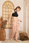 Kadın & Çocuk Baskılı Yumuşak Dokulu Yazlık Pijama Altı