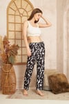Kadın & Çocuk Baskılı Yumuşak Dokulu Yazlık Pijama Altı