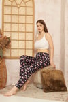 Kadın & Çocuk Baskılı Yumuşak Dokulu Yazlık Pijama Altı
