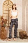 Kadın & Çocuk Baskılı Yumuşak Dokulu Yazlık Pijama Altı