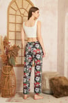 Kadın & Çocuk Baskılı Yumuşak Dokulu Yazlık Pijama Altı