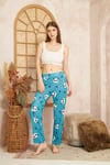 Kadın & Çocuk Baskılı Yumuşak Dokulu Yazlık Pijama Altı