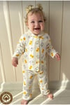 Kız Bebek Çocuk Pamuklu Oyali Pijama Takımı Hediyelik
