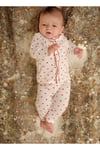 Kız Bebek Çocuk Pamuklu Oyali Pijama Takımı Hediyelik