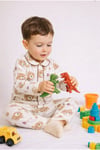 Kız Bebek Çocuk Pamuklu Oyali Pijama Takımı Hediyelik