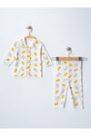 Kız Bebek Çocuk Pamuklu Oyali Pijama Takımı Hediyelik