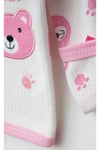 Koala Baskılı Bereli Bebek Uzun Kollu 3'Lü Zıbın Alt Üst Takım