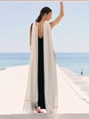 Tasseled Satin Scarf