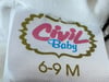 CİVİL BABY BEYAZ ABİYE ELBİSE