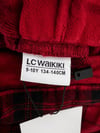 LCW KIRMIZI BELİ LASTİKLİ EKOSE ŞORT