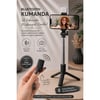 H1S Bluetooth Kumandalı Selfie Çubuğu ve Tripod Siyah