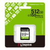 Kingston 512GB SDXC Canvas Select Plus Gen3 150MB/s C10 UHS-I U3 V30